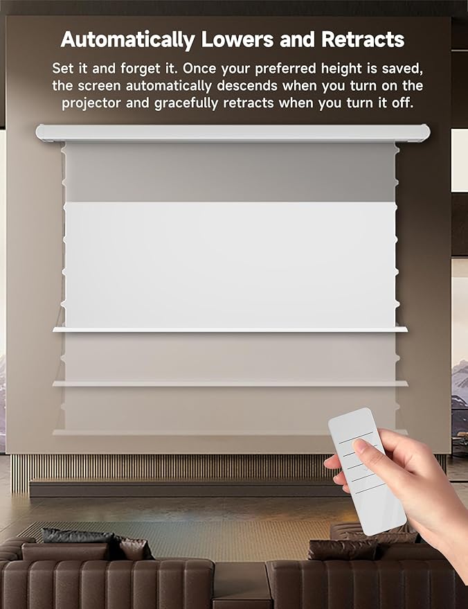 120" PureVision Motorized Projector Screen - Image 5