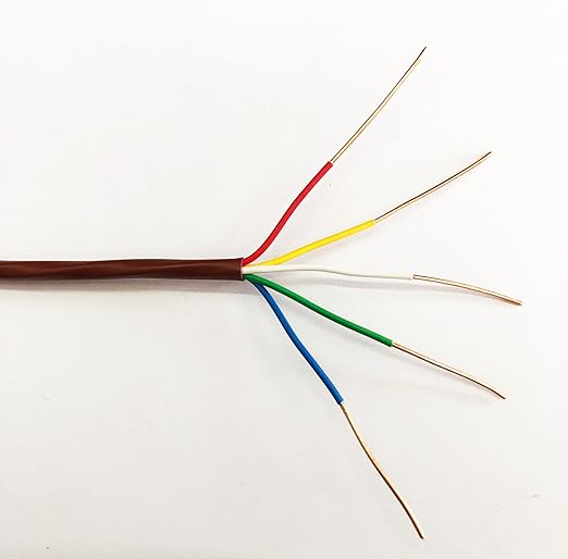 eastwire 18/5 50ft Thermostat Wire 18/5 18 Gauge 5 Conductors ETL 18-5 50 Feet - Image 4