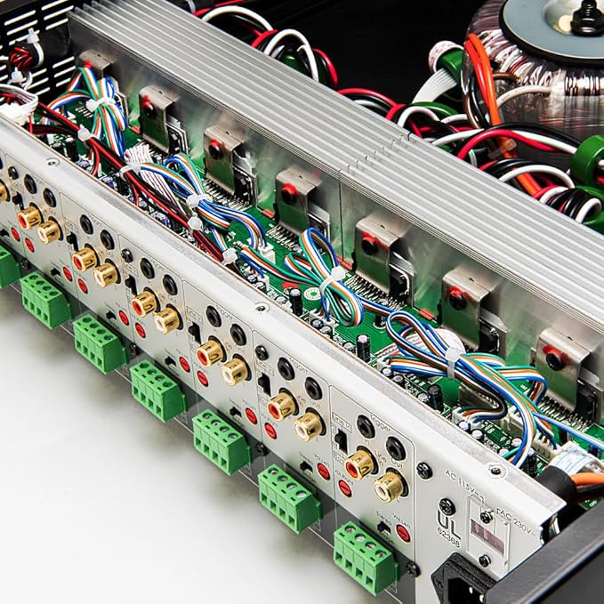 OSD Audio MX1680 GEN2 8 Zone Amplifier 16Ch x 80W, Class D, Front Panel On/Off - Image 3