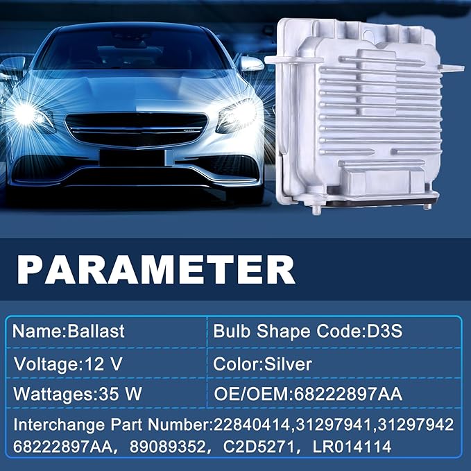 89089352 D3S HID Headlight Ballast Fit - Image 2