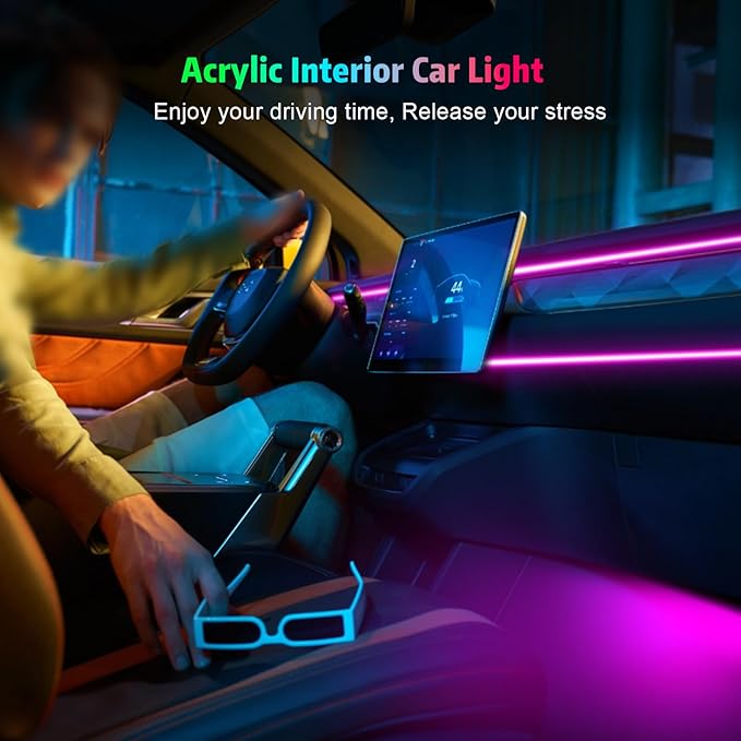 Acrylic Interior Car LED Strip Light - Image 6
