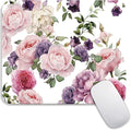 Armanza Square Mouse Pad Floral Roses, Personalized Premium-Textured Custom by Armanza