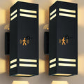 Motion Sensor Outdoor Wall Lights by WISELUMEBrightYourHome