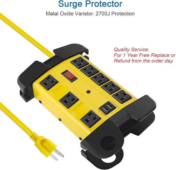 CCCEI Heavy Duty Power Strip - Image 4