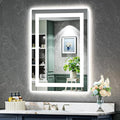 YEELAIT 24x32 Inch LED Bathroom Mirror by YEELAIT