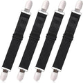Xyembu 4Pcs Ironing Board Cover Clips Adjustable Ironing Board Pad Braces by Unknown