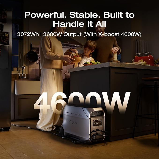 EF ECOFLOW DELTA 3 Ultra Plus Portable Power Station - Image 2