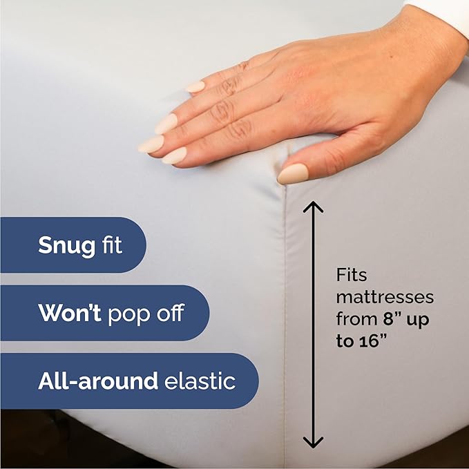King Size 4 Piece Sheet Set - Image 3