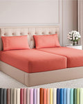 Split King Size 5 Piece Sheet Set by CGKUnlimited