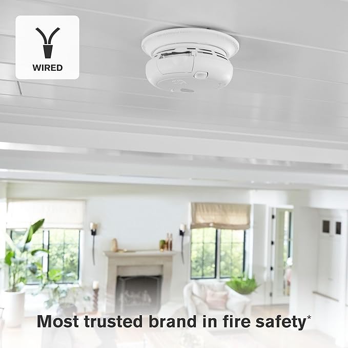 First Alert Combination Smoke & Carbon Monoxide Alarm, Interconnect Hardwire - Image 4