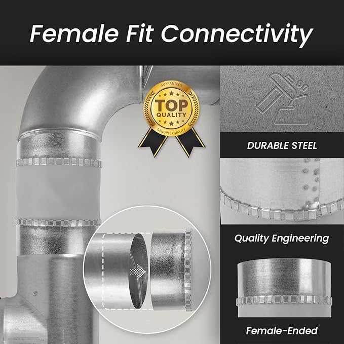 Repa Market 5" Inch Flexible Vibration And Noise Reducing Coupler - Image 4