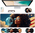 Ergonomic Keyboard Wrist Rest & Mouse Pad Wrist Rest Set, Large XXL Gaming Desk by Unknown