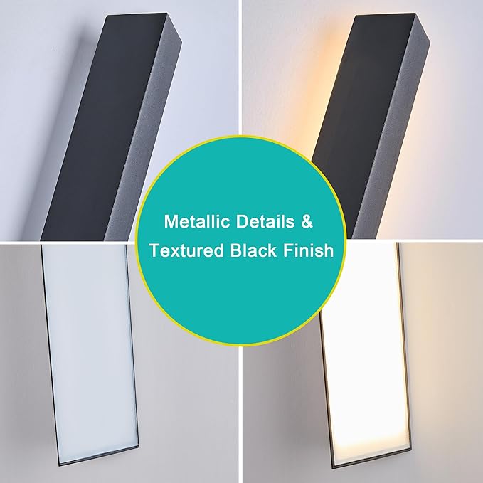 Tarentlight Modern Minimalist 20W LED Outdoor Wall Light, IP65 Waterproof - Image 8
