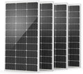 HQST Solar Panel 4pcs 100 Watt 12V Monocrystalline Solar Panel by HQST