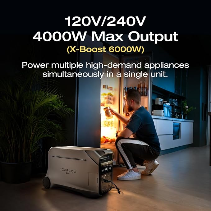 EF ECOFLOW 7696Wh Portable Power Station: DELTA Pro 3 - Image 3