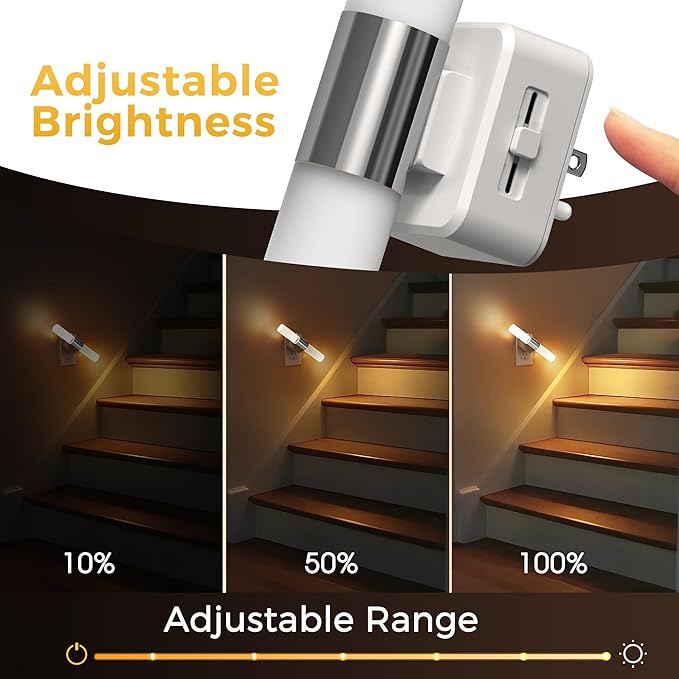 L LOHAS LED Night Light, Night Lights Plug into Wall, 3000K Soft White - Image 3