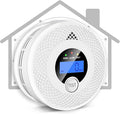 Interconnected 2-in-1 Smoke & Carbon Monoxide Detector by WUZETIAN