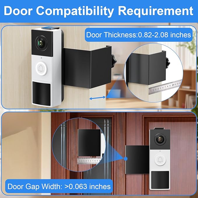 Anti-Theft Video Doorbell Mount Compatible - Image 4