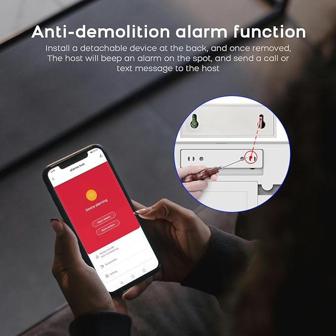 PGST WiFi Alarm System for Home Security, DIY Door Alarm Sensors, Tuya App - Image 7