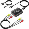GINGIN RCA to HDMI Converter, AV to HDMI Converter by GINGIN