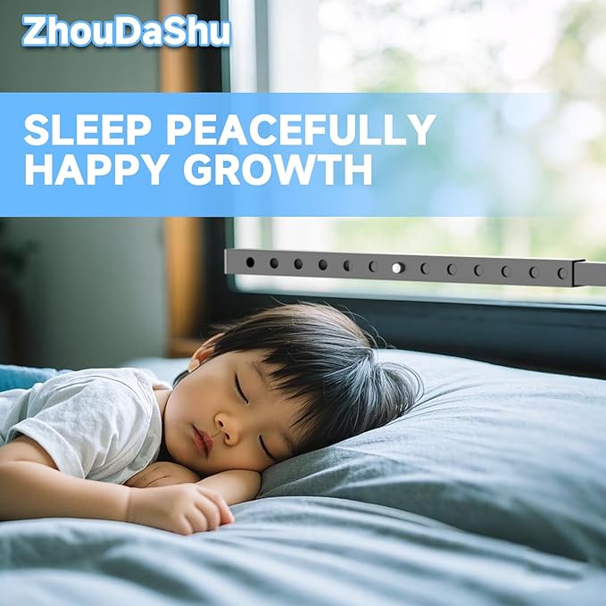 ZhouDaShu Adjustable Window Security Bars, Window Bars Security Inside Vertical - Image 4
