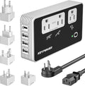 KEY POWER 2000W Voltage Converter US to Europe, 220V to 110V Converter by KeyPower