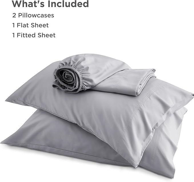 Bedsure King Size Sheet Set, Cooling Sheets, Rayon Derived from Bamboo - Image 9