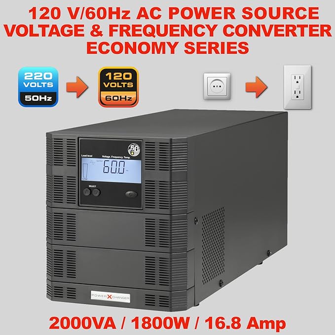 Voltage & Frequency Converter & Transformer - Image 2