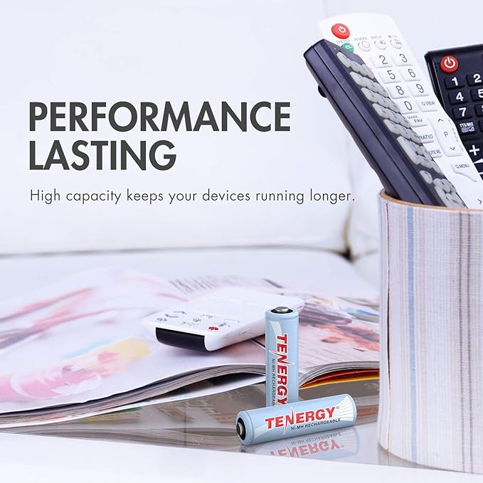 Tenergy AA/AAA Rechargeable Battery and Charger Combo TN162 - Image 3