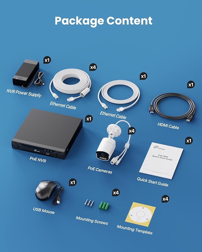 Loocam 5MP Smart Home Security System - Image 9