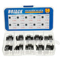 BOJACK 10 Values 50 Pcs LM317 L7805 L7806 L7808 L7809 L7810 L7812 L7815 L7818 by BOJACK