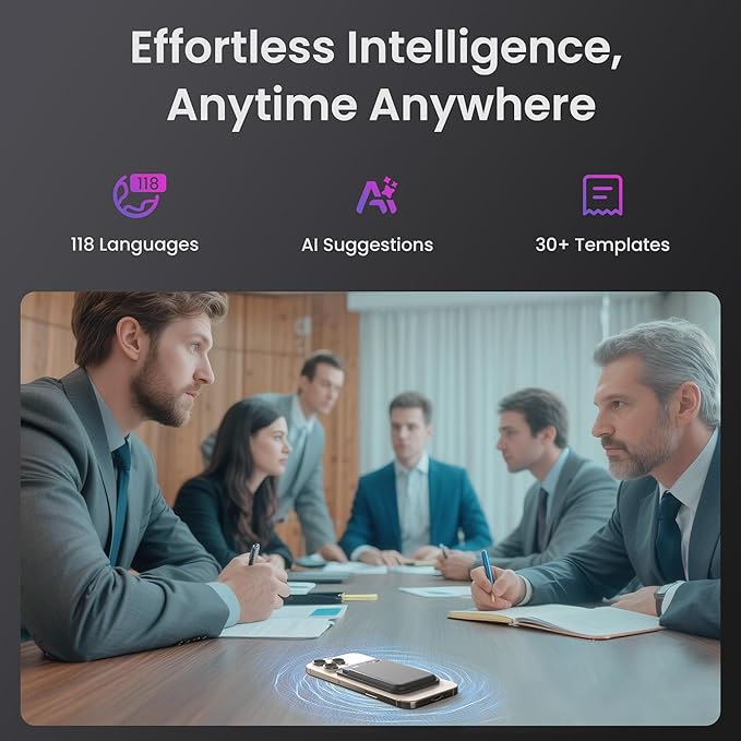 AI Voice Recorder, Note Pro Voice Recorder Transcribe & Summarize, AI Noise - Image 3