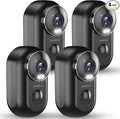 ZUMIMALL Security Cameras Wireless Outdoor, 4 Packs, 2K Cameras by ZUMIMALL