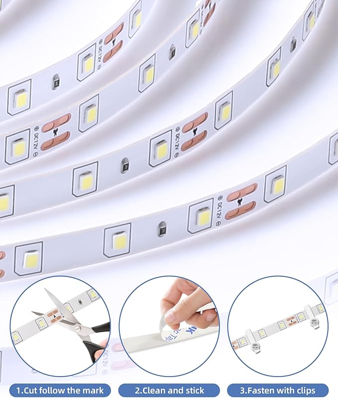 JNGMAIR 40ft LED Strip Lights - Image 6