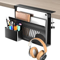 Litwaro Desk Side Storage, No Drill Laptop Holder by Litwaro