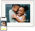 Aspen 12" | Aura's Most Versatile HD Digital Picture Frame by Aura