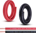 Shirbly 4/0 Gauge Battery Cable, 10FT Red + 10FT Black 4/0 AWG Pure Copper Wire by Shirbly