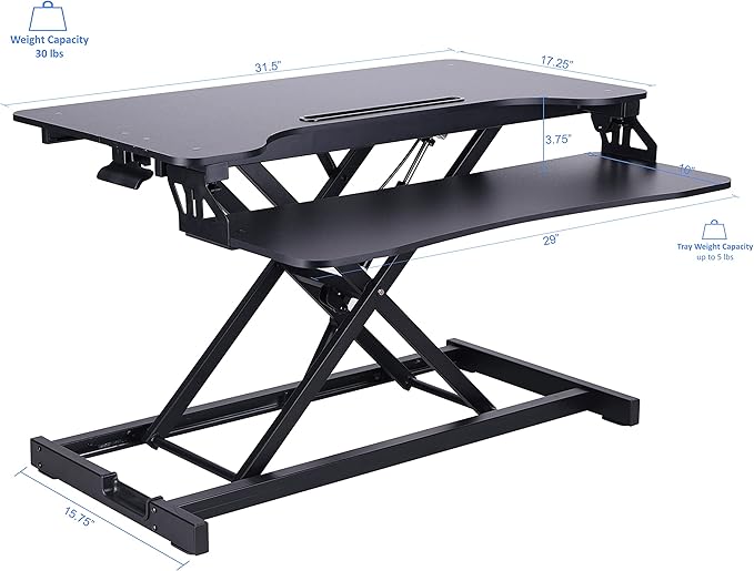 Rocelco Standing Desk Converter - Image 3