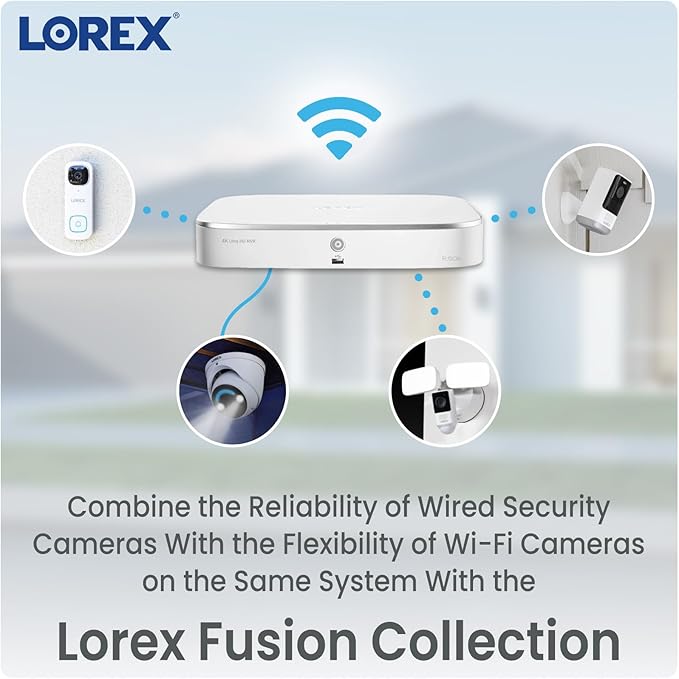 Lorex 4K Fusion DVR for Security System | 20 Channel | 2TB Local Storage | - Image 6