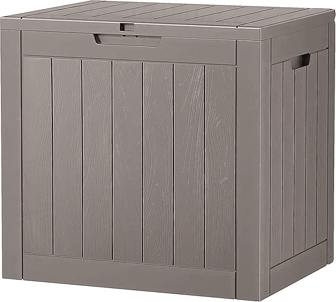 NUNU LAB 32 Gallon Outdoor Storage Box Waterproof, Outside Package Delivery by NUNULAB