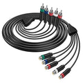 MEIRIYFA YPbPr Component Video Extension Cable 5RCA Female-to-Male Audio Video by MEIRIYFA