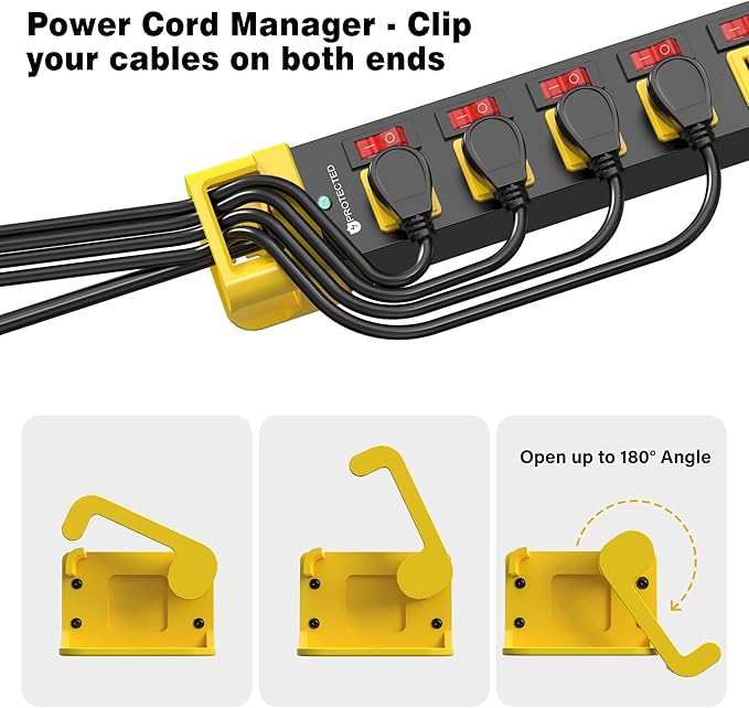 Power Strip with Individual Switches - Image 5
