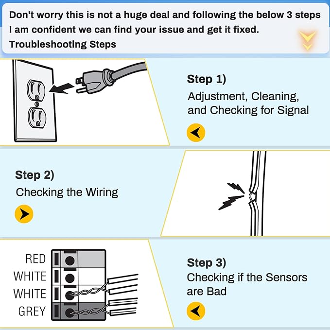 41A5034 Garage Door Sensor Sun Shield, Replacement - Image 7