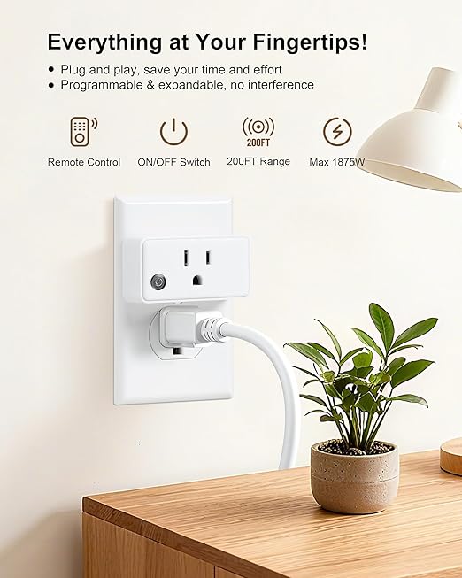 Wireless Remote Control Outlet - Image 2
