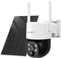 xmartO Solar/Battery-Powered Wire-Free PTZ Home Security Camera Wireless by xmartO
