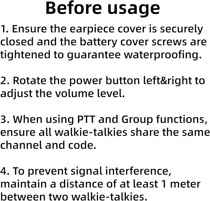 KETELESE T4 FRS Walkie Talkies Earpiece - Image 9
