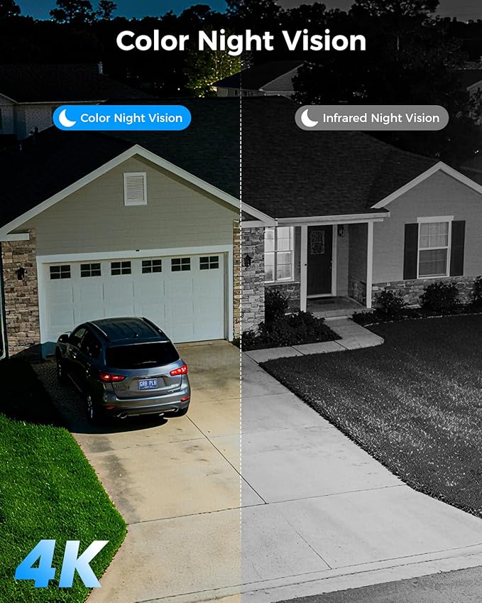 Hiseeu 4K Home Security Camera System, 24/7 Recording, 16CH NVR Kit, Corded - Image 4
