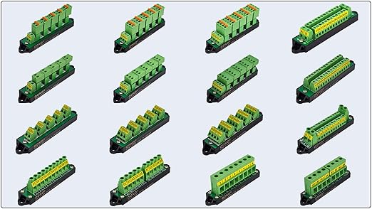 16Amp AC/DC 48V 2x12 Position Terminal Block Distribution Module. OONO D-1410GP - Image 9
