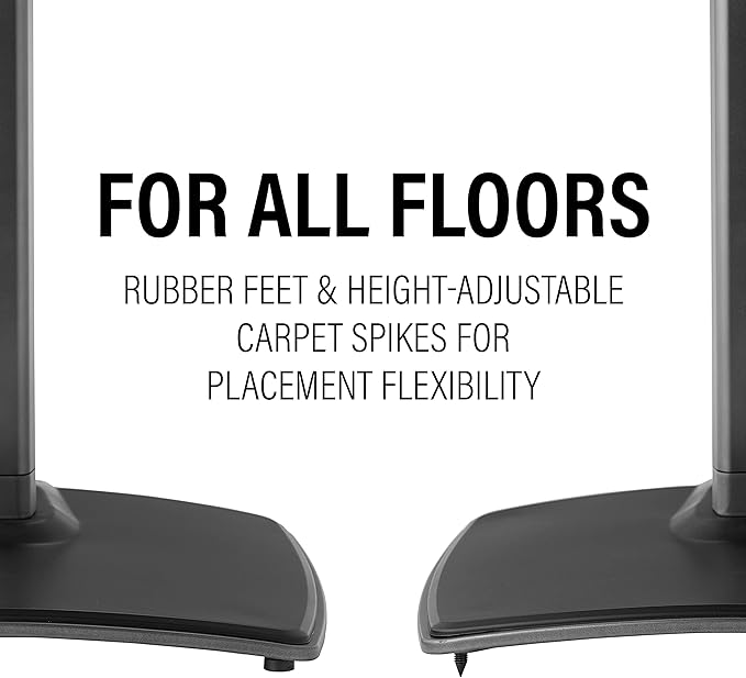 Sanus Height Adjustable Speaker Stands - Image 7