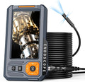 Triple Lens 5" IPS Borescope Inspection Camera, Ginocaco 1080P Digital Video by Unknown